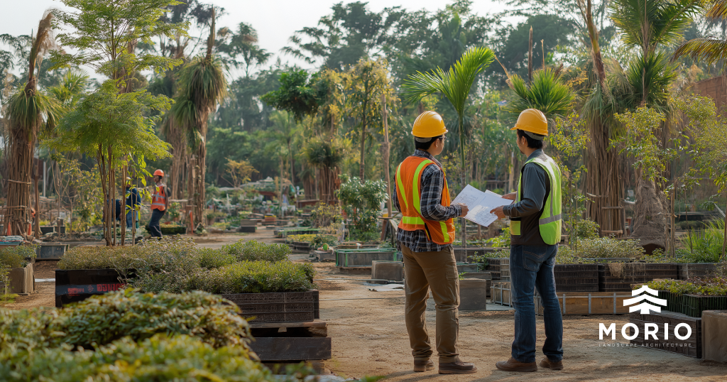 Quy trình thiết và thi công sân vườn chuyên nghiệp chính thức - quy trình thiết kế sân vườn