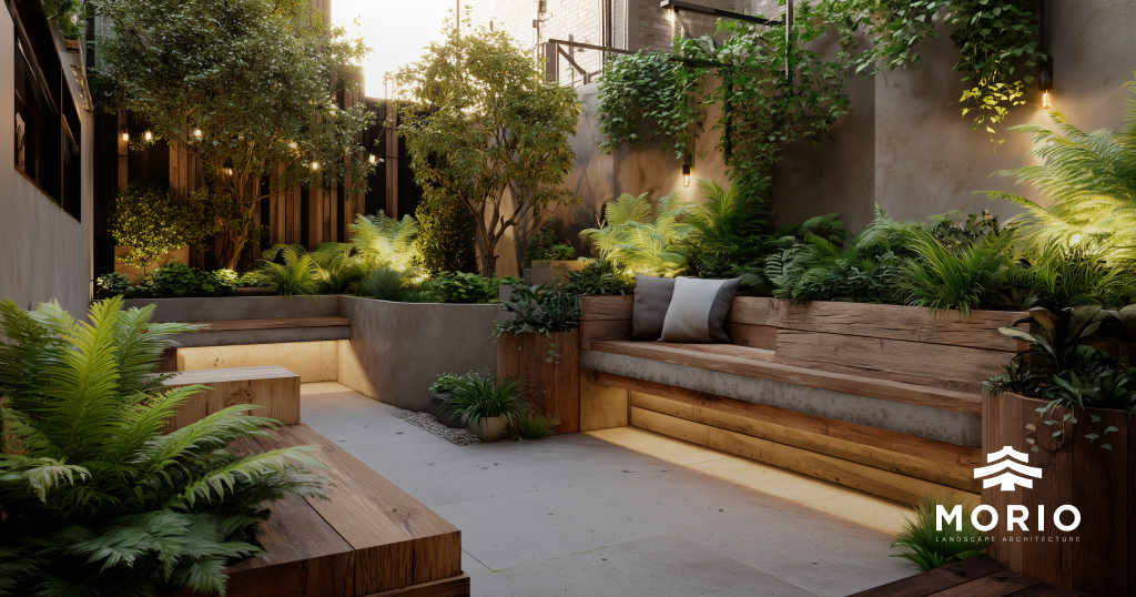 Sân Vườn Rustic 2025